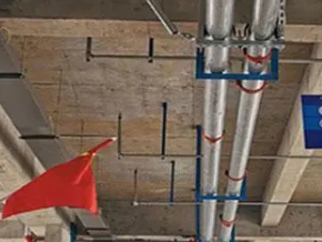 长阳管廊支架的安装方法